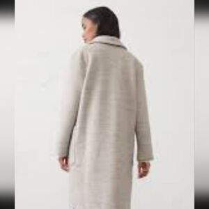 Banana Republic Wool-Blend Long Coat